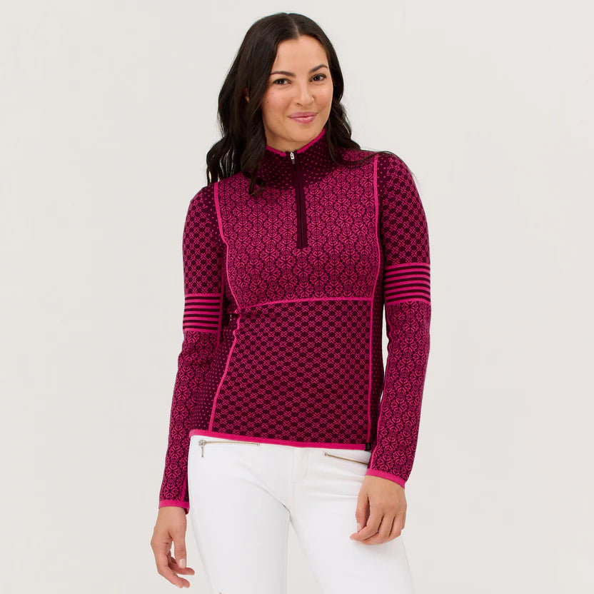 Krimson Klover Women's Pow Zip Neck Sweater-Bing-Killington Sports