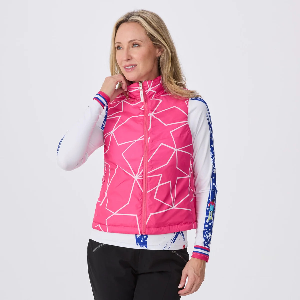 Krimson Klover Women's Sela Vest-Fuchsia to Constellation-Killington Sports