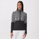 Krimson Klover Women's Sierra Full Zip-Black/Snow-Killington Sports
