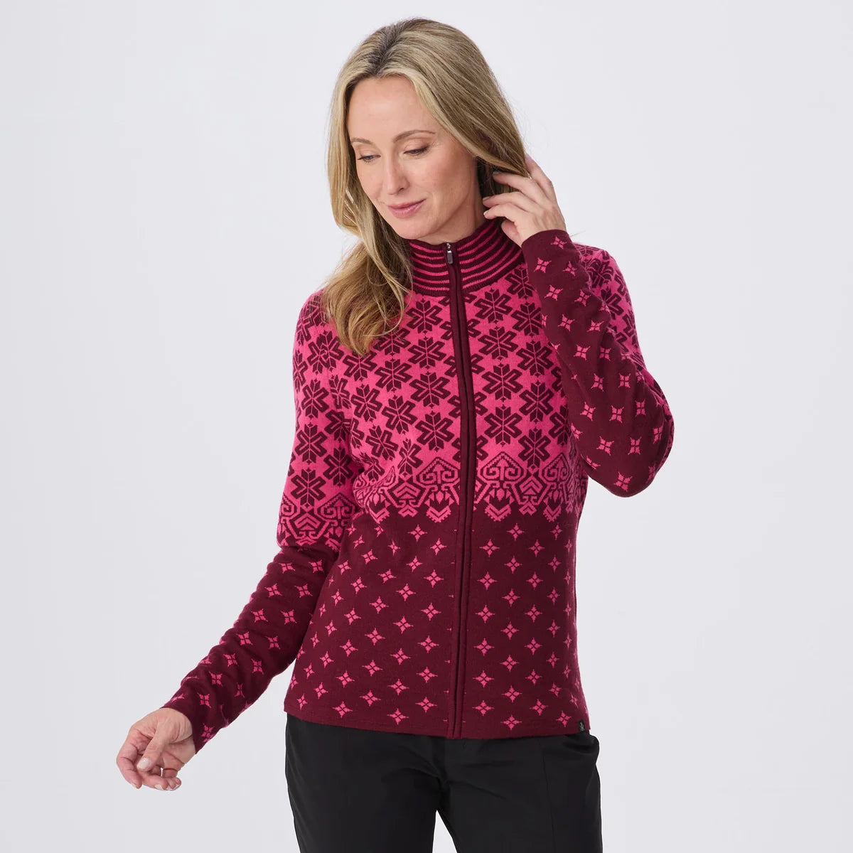 Krimson Klover Women's Sierra Full Zip-Wine-Killington Sports