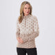 Krimson Klover Women's Sierra Zip Neck-Heather Oat-Killington Sports