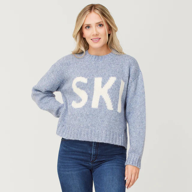 Krimson Klover Women's Ski Sweater-Baby Blue-Killington Sports