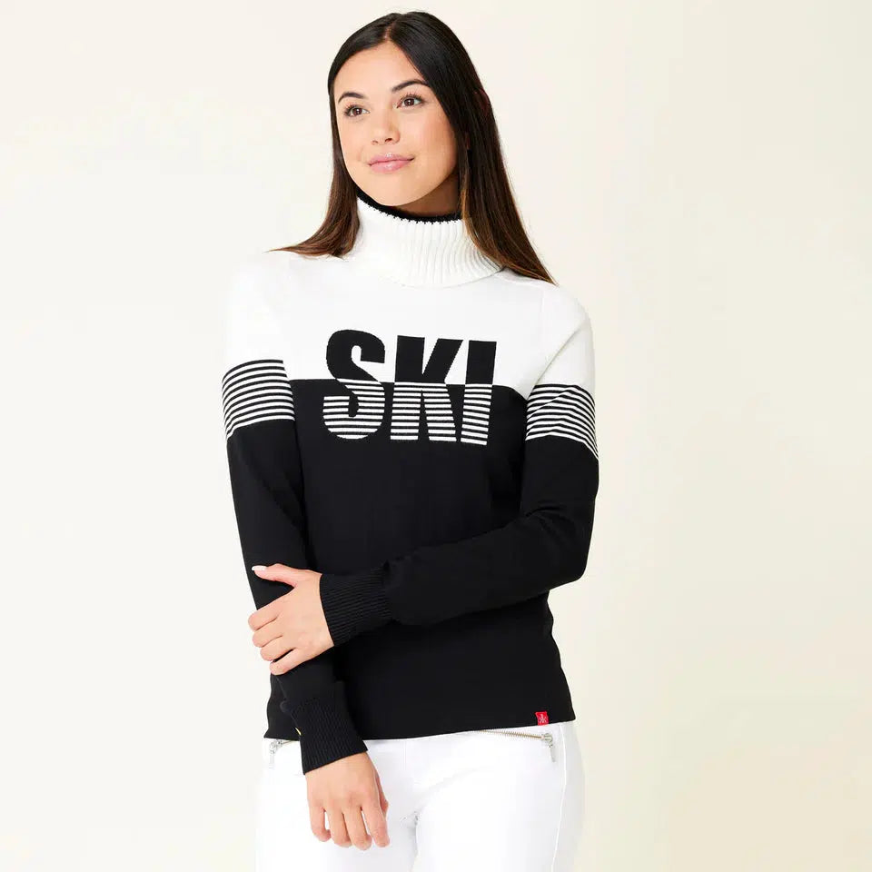 Krimson Klover Women's Slopeside Sweater-Black-Killington Sports
