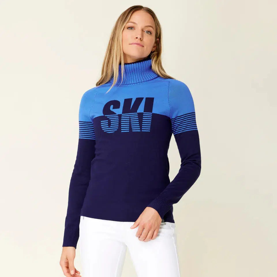 Krimson Klover Women's Slopeside Sweater-Navy-Killington Sports
