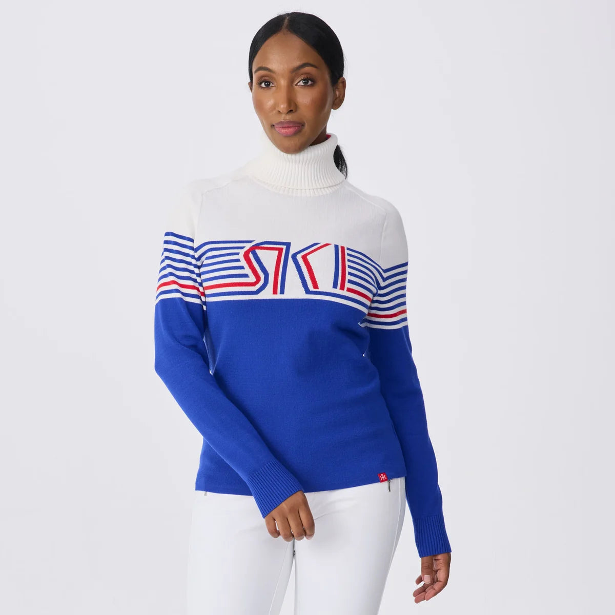 Krimson Klover Women's Slopeside Turtleneck-Colbalt Blue-Killington Sports
