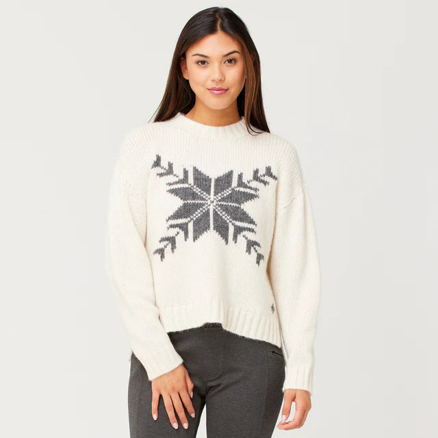 Krimson Klover Women's Snowflake Sweater-Snow-Killington Sports