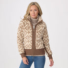 Krimson Klover Women's Stevie Jacket-Oat/Natural Jacquard-Killington Sports