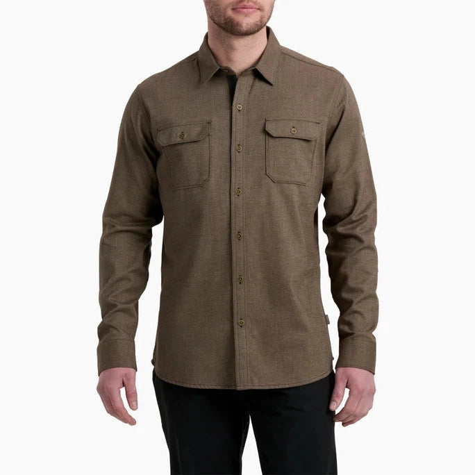 Kuhl Men's Descendr Flannel-Sand Storm-Killington Sports