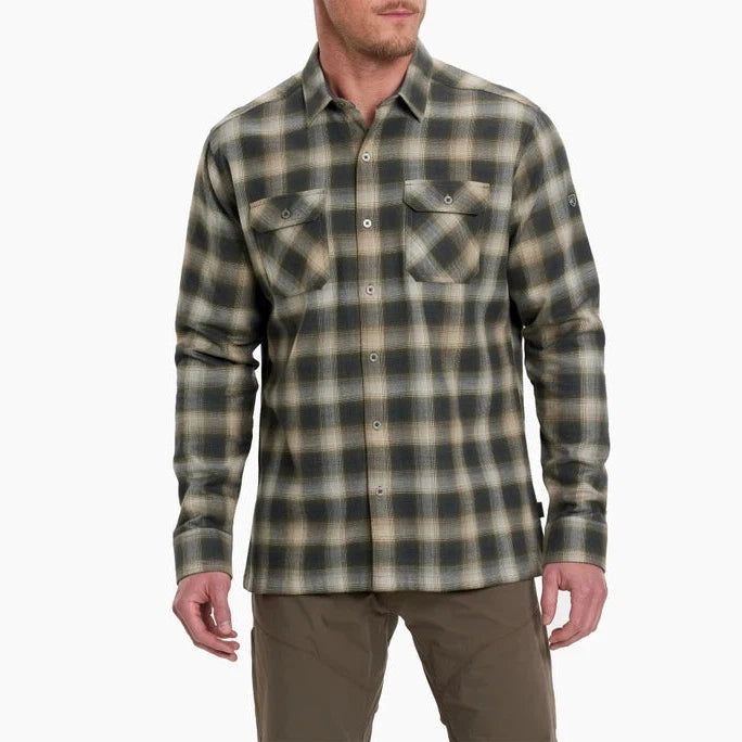 Kuhl Men's Dillingr Flannel-Smokey Sage-Killington Sports