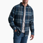 Kuhl Men's Fugitive Flannel LS-Blue Ridge-Killington Sports