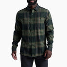 Kuhl Men's Fugitive Flannel LS-Dark Forest-Killington Sports