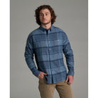 Kuhl Men's Fugitive™ Flannel-Mixed Indigo-Killington Sports