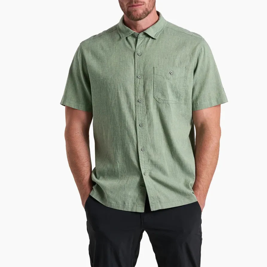 Kuhl Men's Getaway Shirt-Citrus Green-Killington Sports