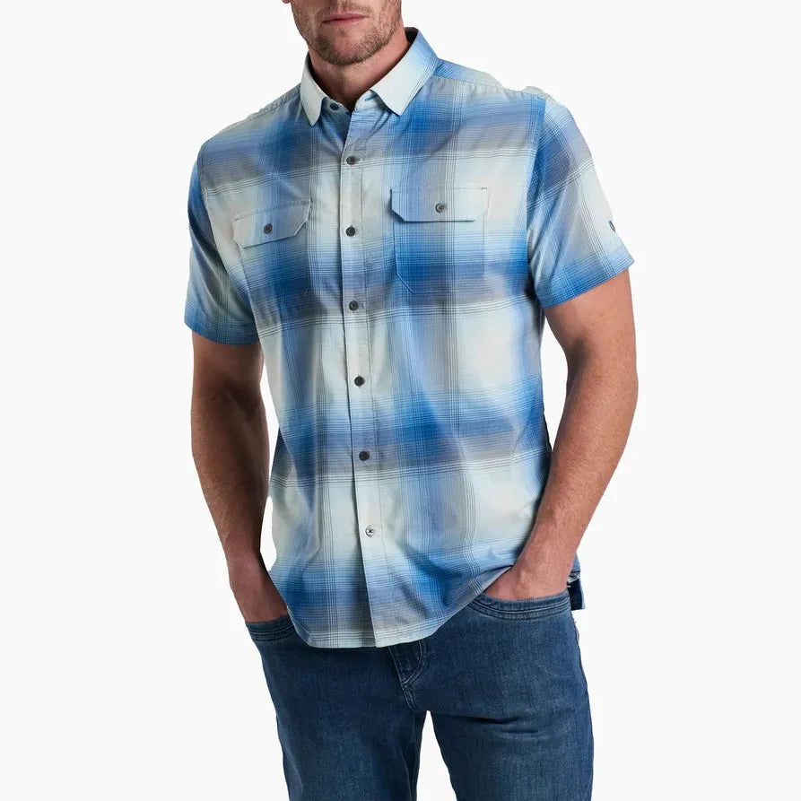 Kuhl Men's Response Shirt-BLUE CHALK-Killington Sports