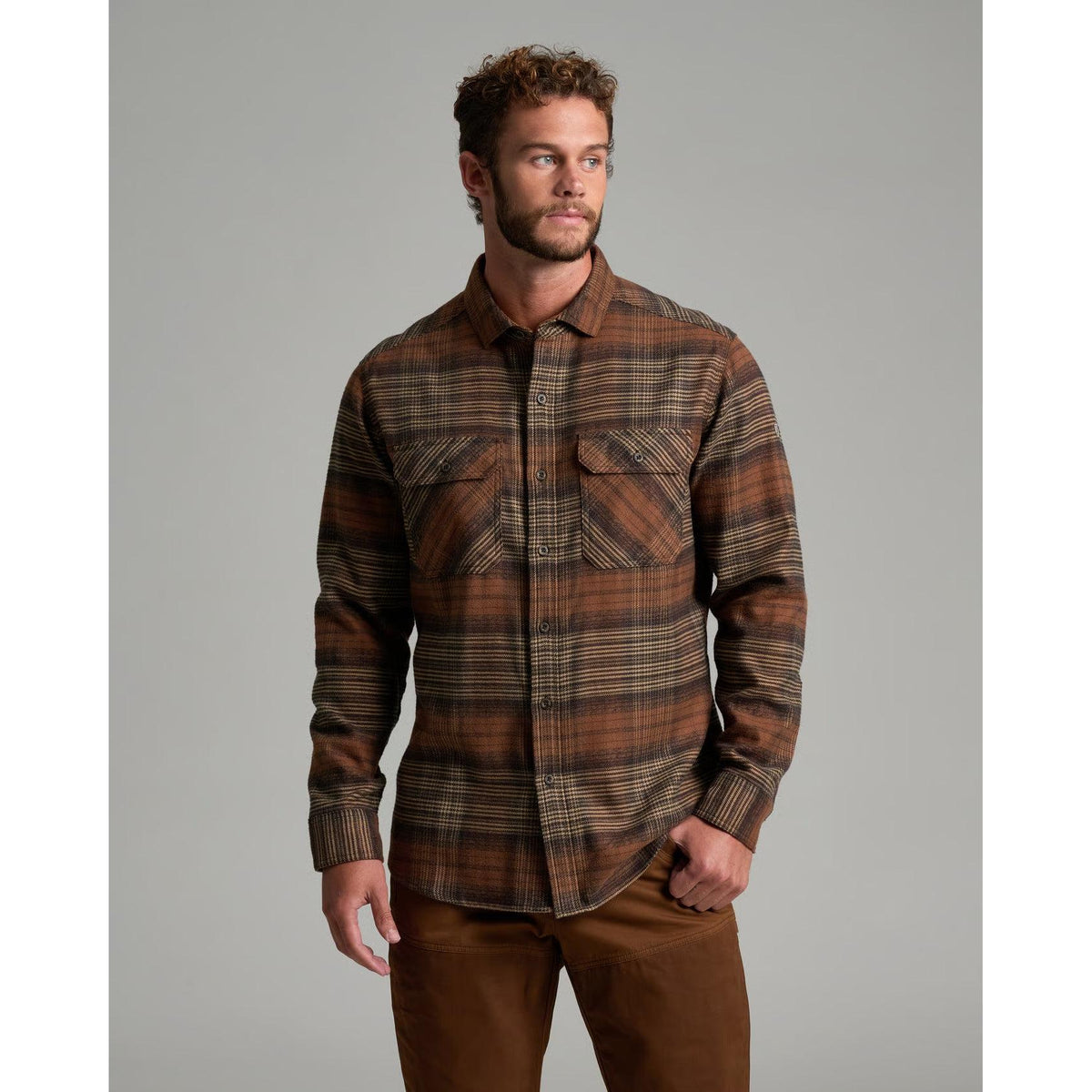 Kuhl Men's Rydr™ Flannel-Vintage Leather-Killington Sports