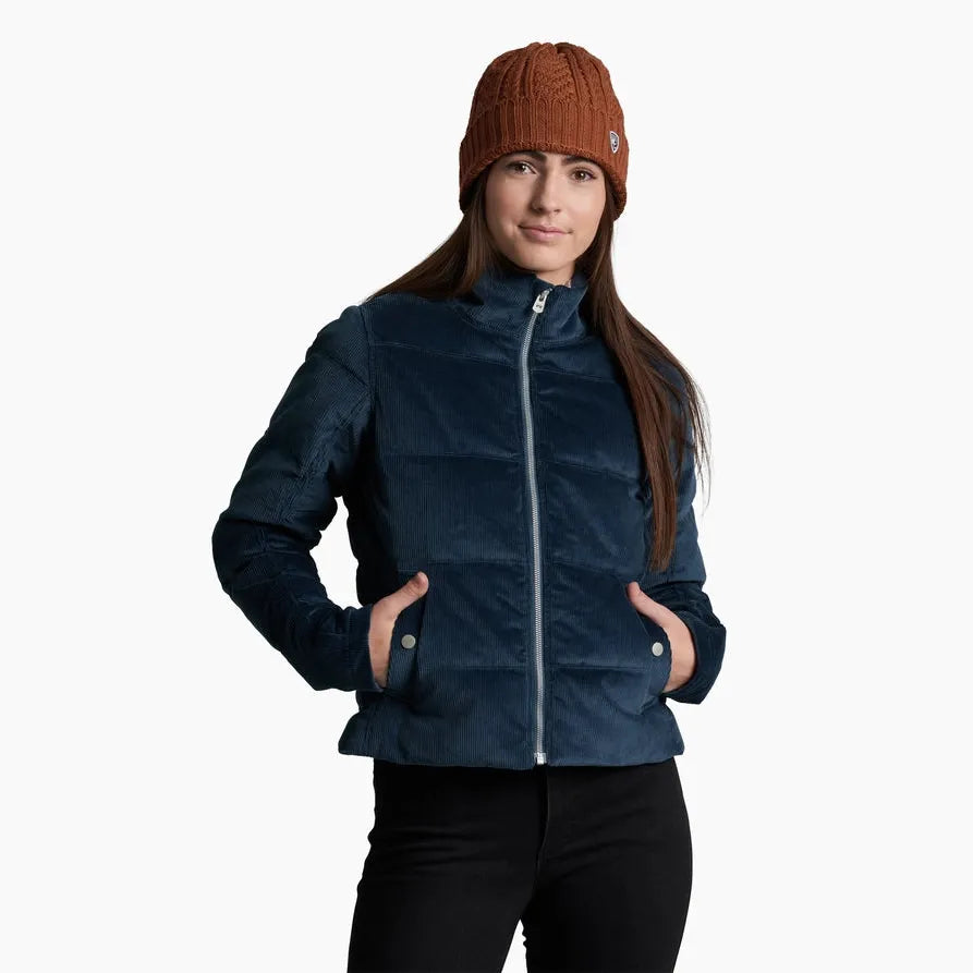 Kuhl Women's Astrid Down Jacket-Metal Blue-Killington Sports