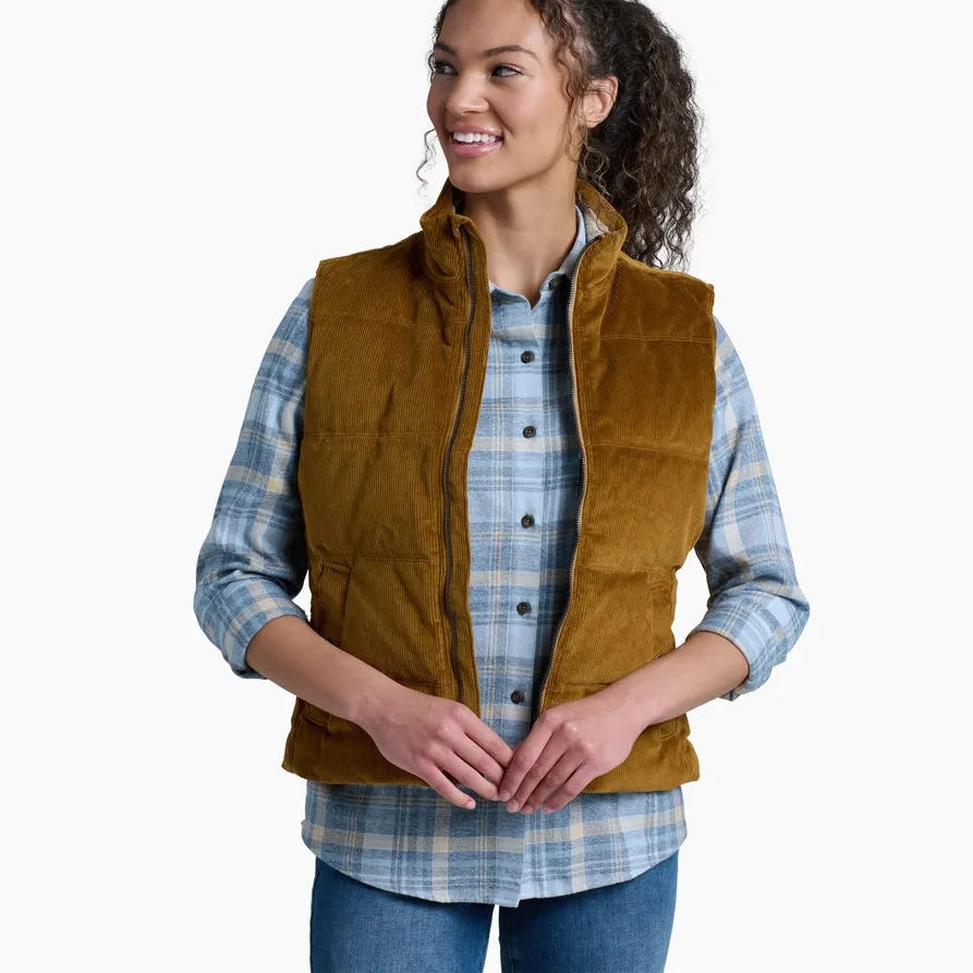 Kuhl Women's Astrid Down Vest-Tuscan Sun-Killington Sports