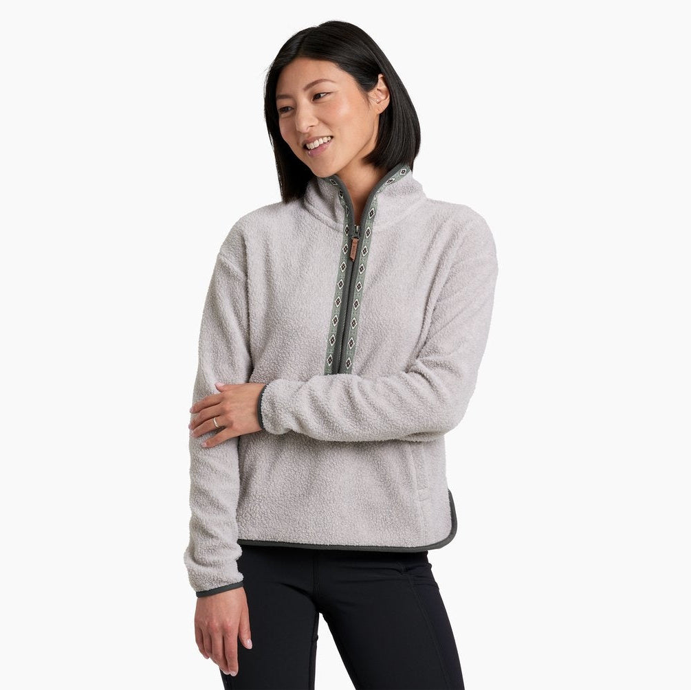 Kuhl Women's Hygge 1/2 Zip-Natural-Killington Sports