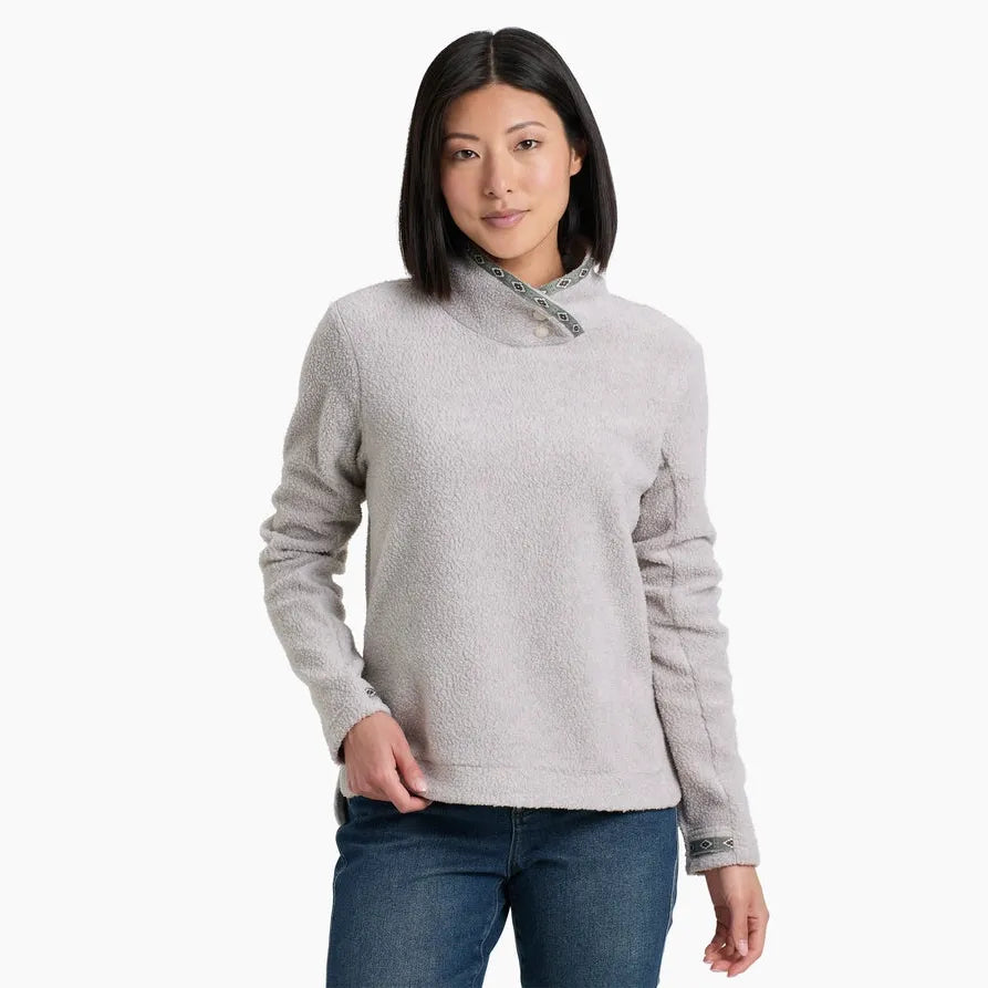 Kuhl Women's Hygge Snap Pullover-Natural-Killington Sports