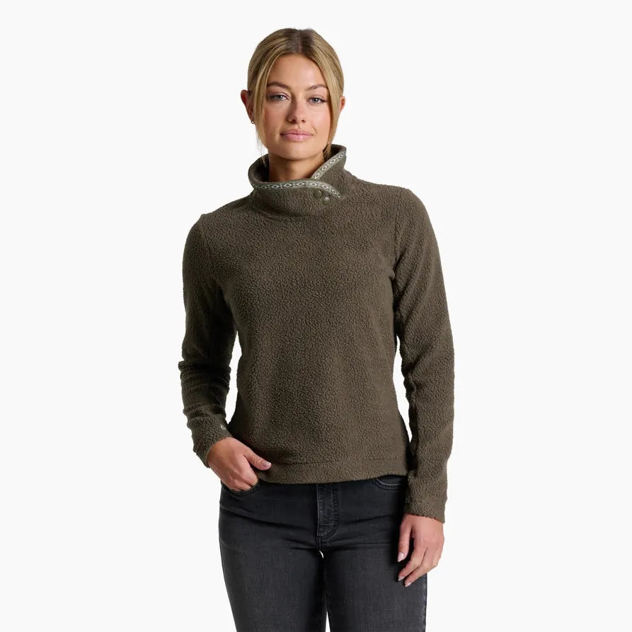 Kuhl Women's Hygge Snap Pullover-Vine-Killington Sports