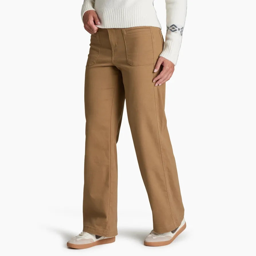 Kuhl Women's Kontour Wide Leg Pant-Nutmeg-Killington Sports