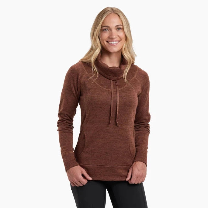 Kuhl Women's Lea Pullover-Mocha-Killington Sports