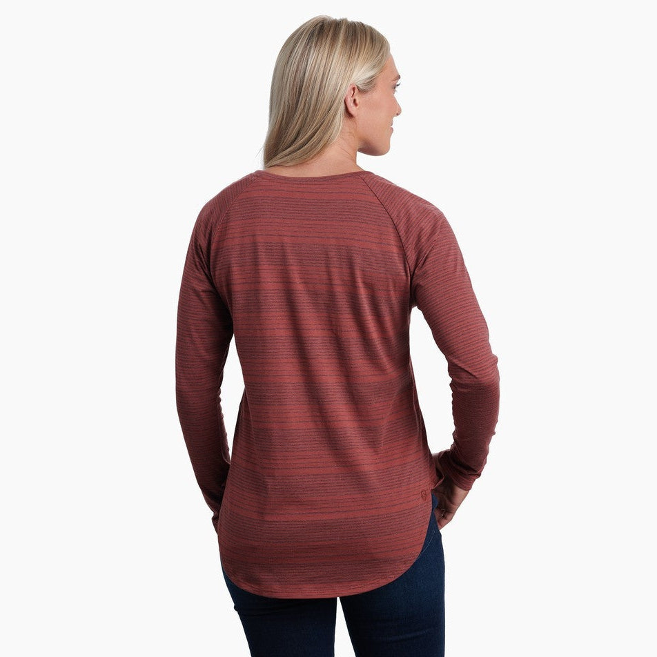 Kuhl Women's Rae Stripe Long Sleeve Shirt-Killington Sports