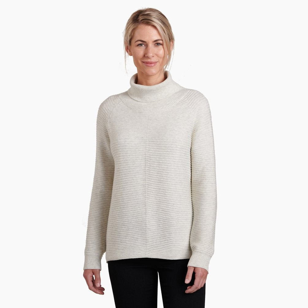 Kuhl Women's Solace Sweater-Natural-Killington Sports
