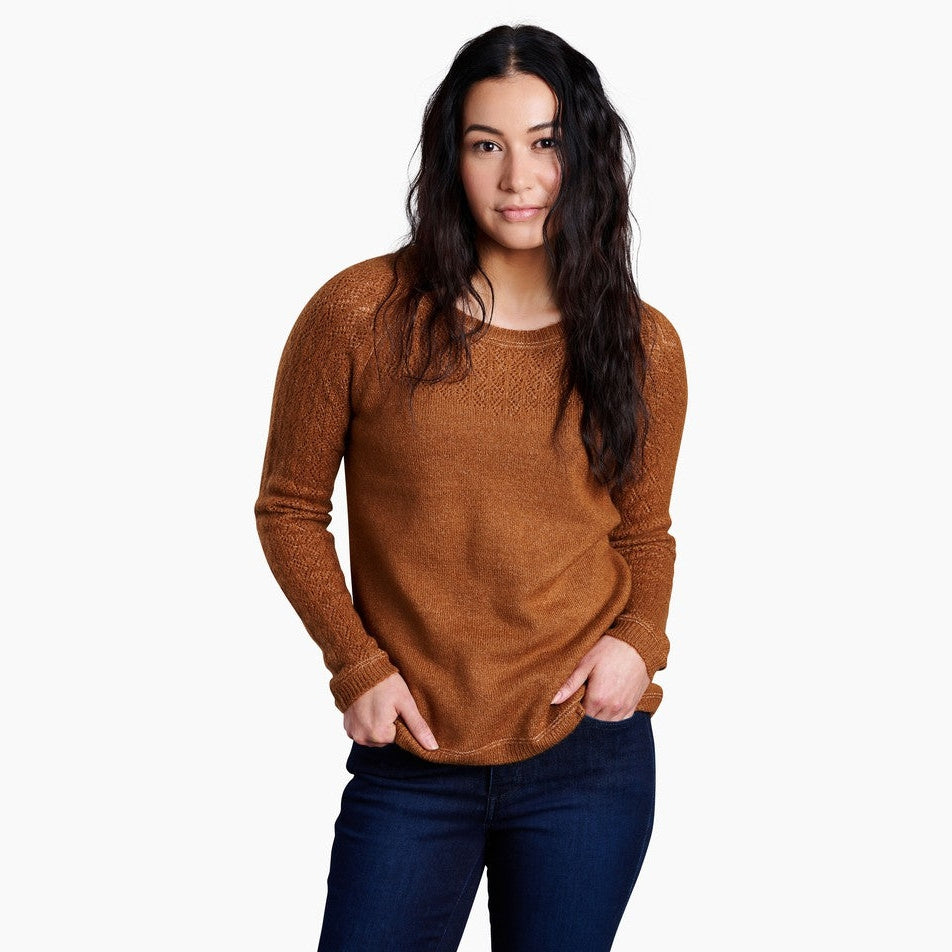 Kuhl Women's Sonata Pointelle Sweater : Killington Sports