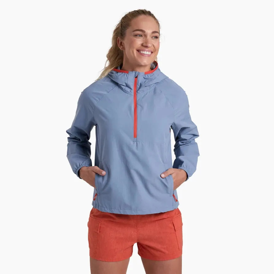 Kuhl Women's Wander 1/2 Zip-Blue Cove-Killington Sports