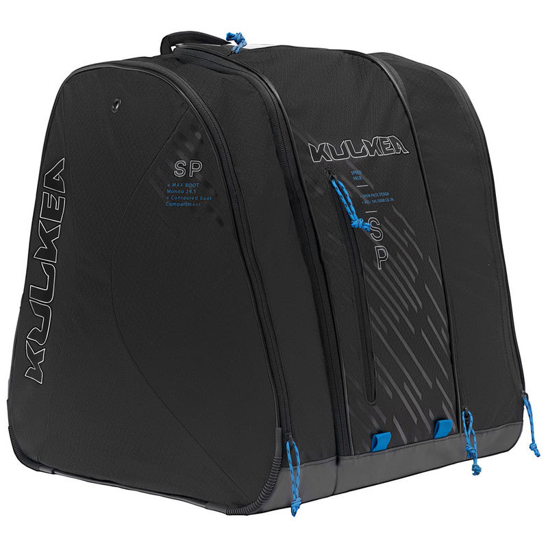 Kulkea Speed Pack Boot Bag-Eco Black/Blue-Killington Sports