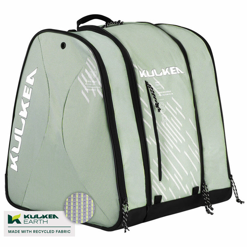 Kulkea Speed Pack Boot Bag-Recycled Grey/Green-Killington Sports