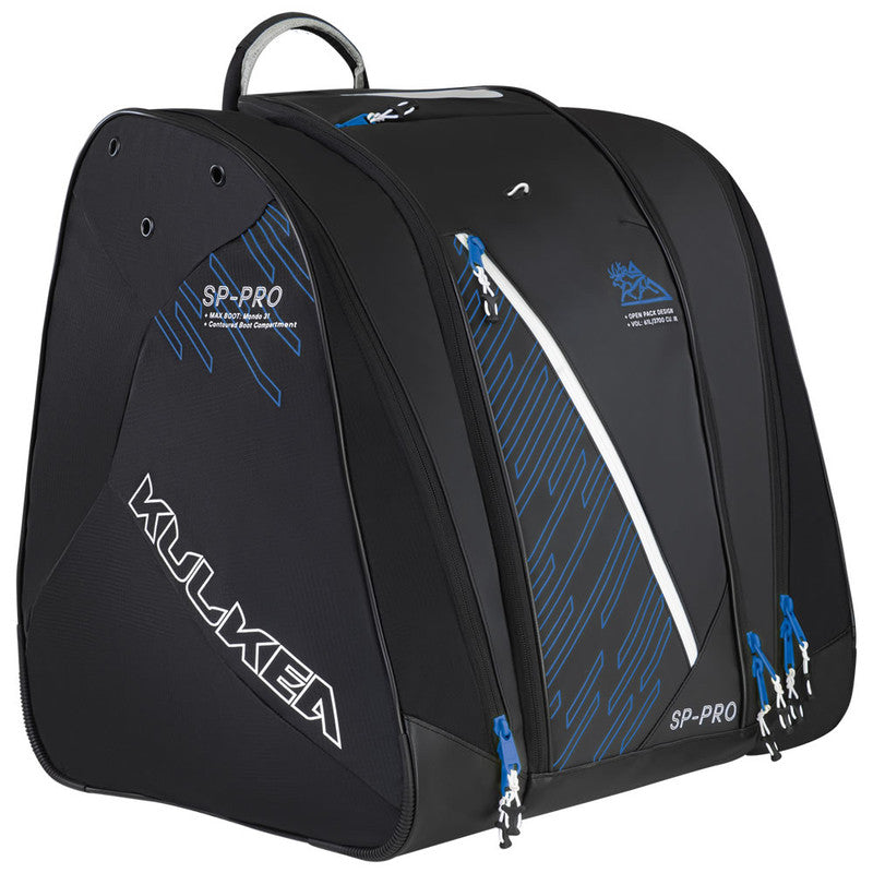 Kulkea Speed Pack Pro Ski Boot Bag-Black/Blue-Killington Sports