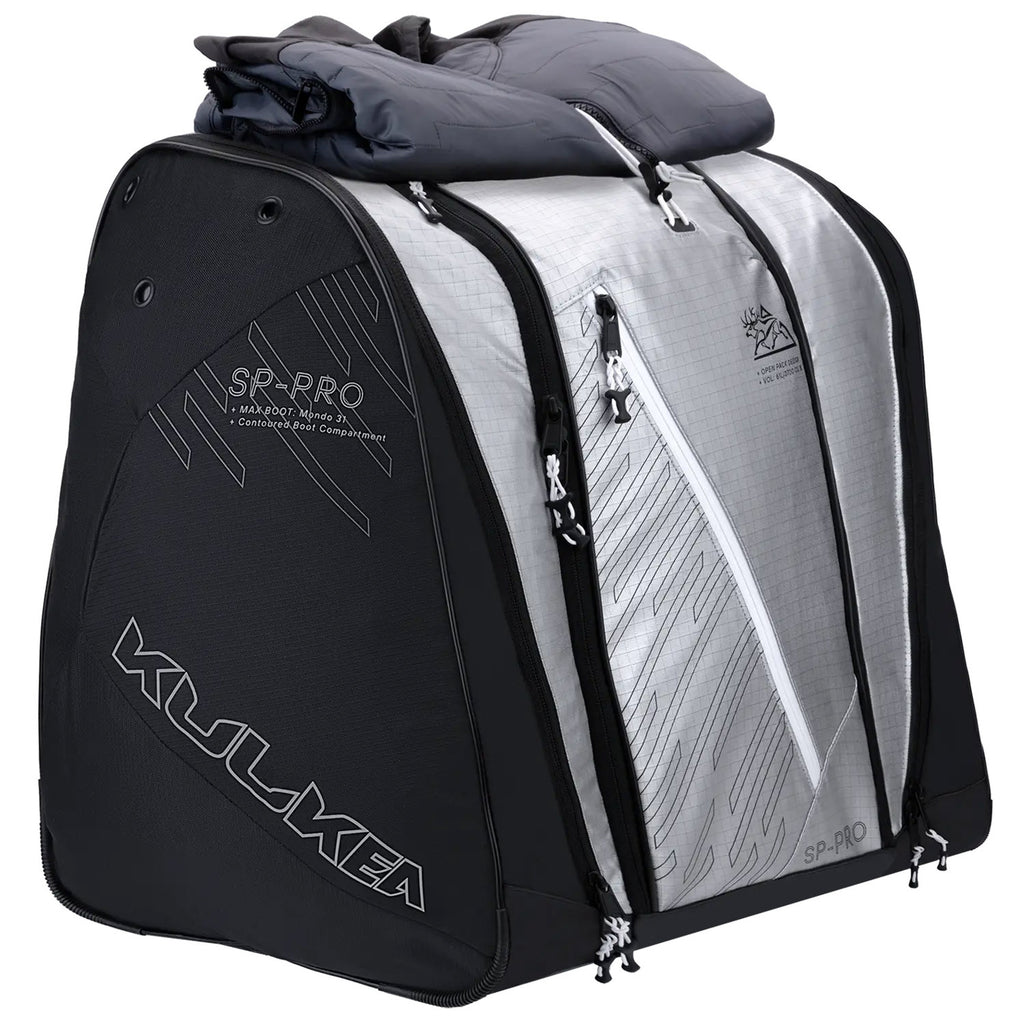 Kulkea Speed Pack Pro Ski Boot Bag-Silver/Black/White-Killington Sports