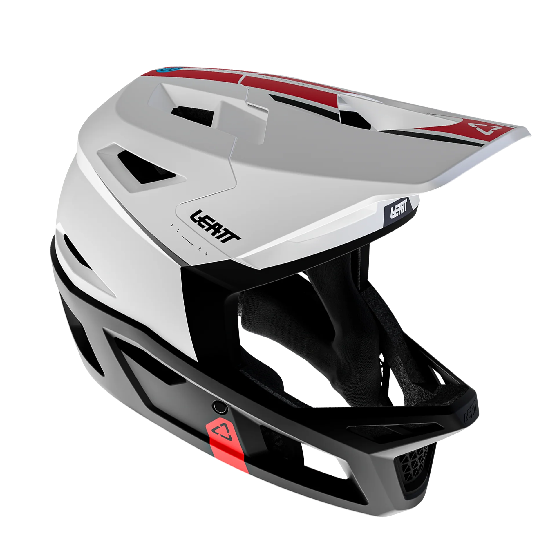 Leatt Helmet MTB Gravity 4.0-Black/White-Killington Sports