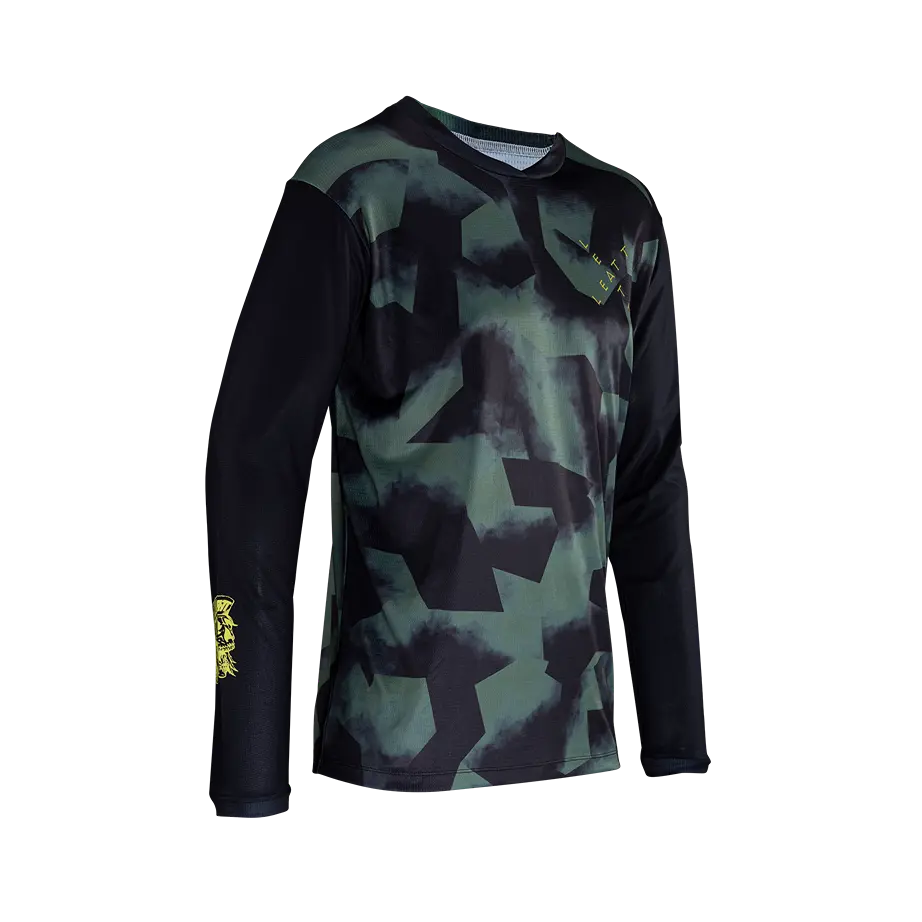 Leatt Junior Longsleeve Jersey MTB Gravity 4.0-Spinach-Killington Sports