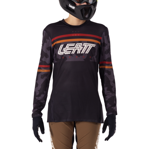 Leatt Junior's Jersey MTB Gravity 4.0-Black-Killington Sports