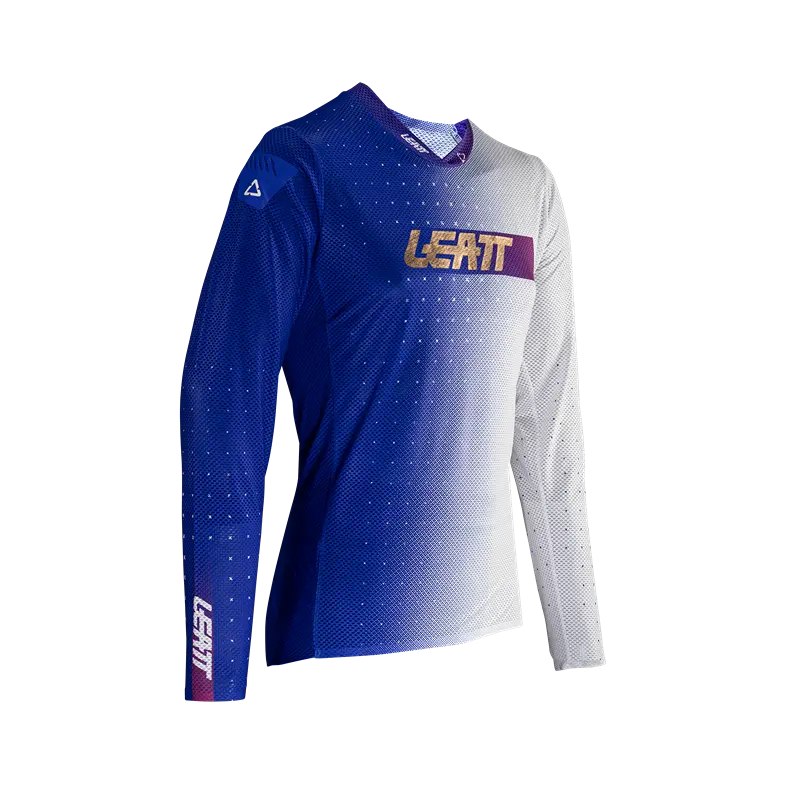 Leatt Men's Longsleeve Jersey MTB Gravity 4.0-Ultra Blue-Killington Sports