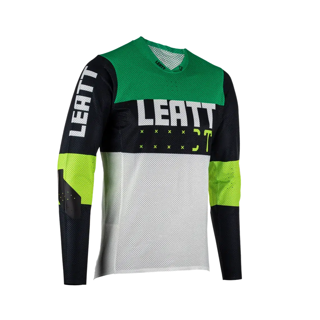 Leatt Men's MTB Gravity 4.0 Long Sleeve Jersey-Jade-Killington Sports