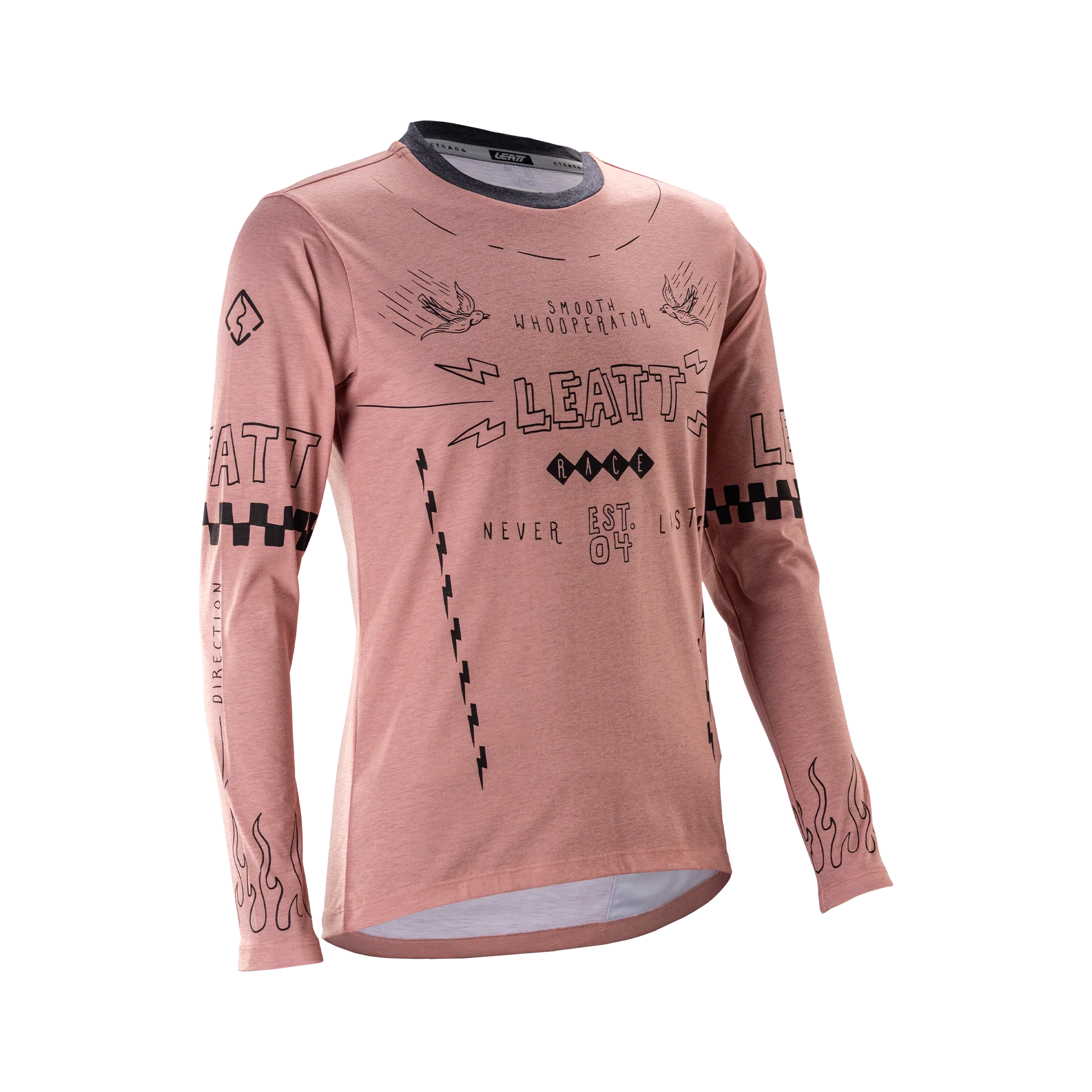 Leatt Women's Jersey MTB Gravity 3.0 - Long Sleeve-Dusty Pink-Killington Sports