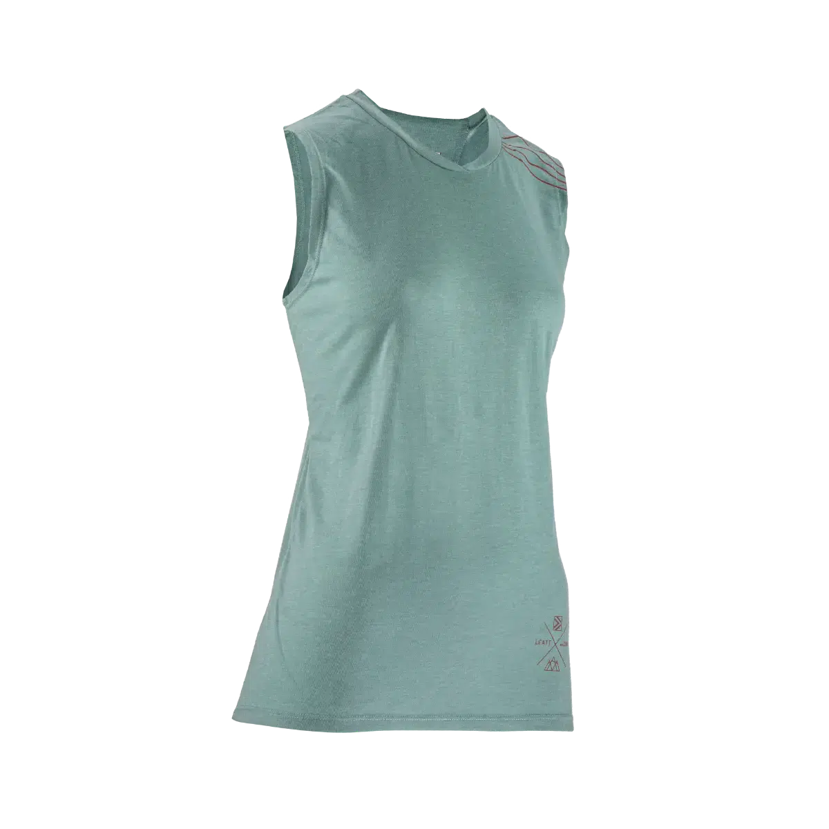 Leatt Women's Tank Top AllMtn 2.0-Pistachio-Killington Sports