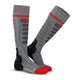 Lenz Heat Sock 5.1 Toe Cap - SlimFit-Grey/Red-Killington Sports