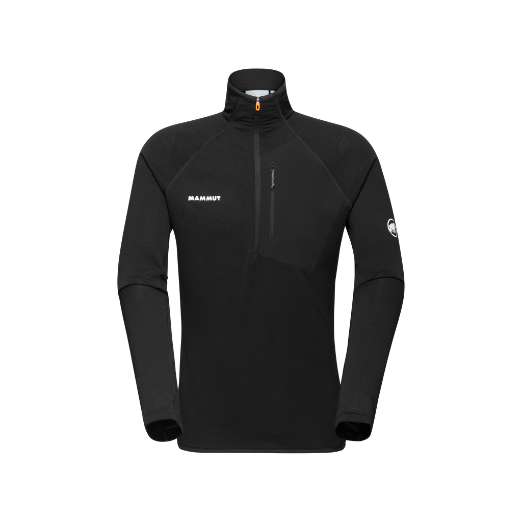 Mammut Men's Aenergy Light ML Half Zip Pull-Black-Killington Sports