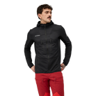 Mammut Men's Aenergy ML Hybrid Hooded Jacket-Black-Killington Sports