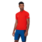 Mammut Men's Ducan FL Half Zip T-Shirt-Mammut Red-Killington Sports