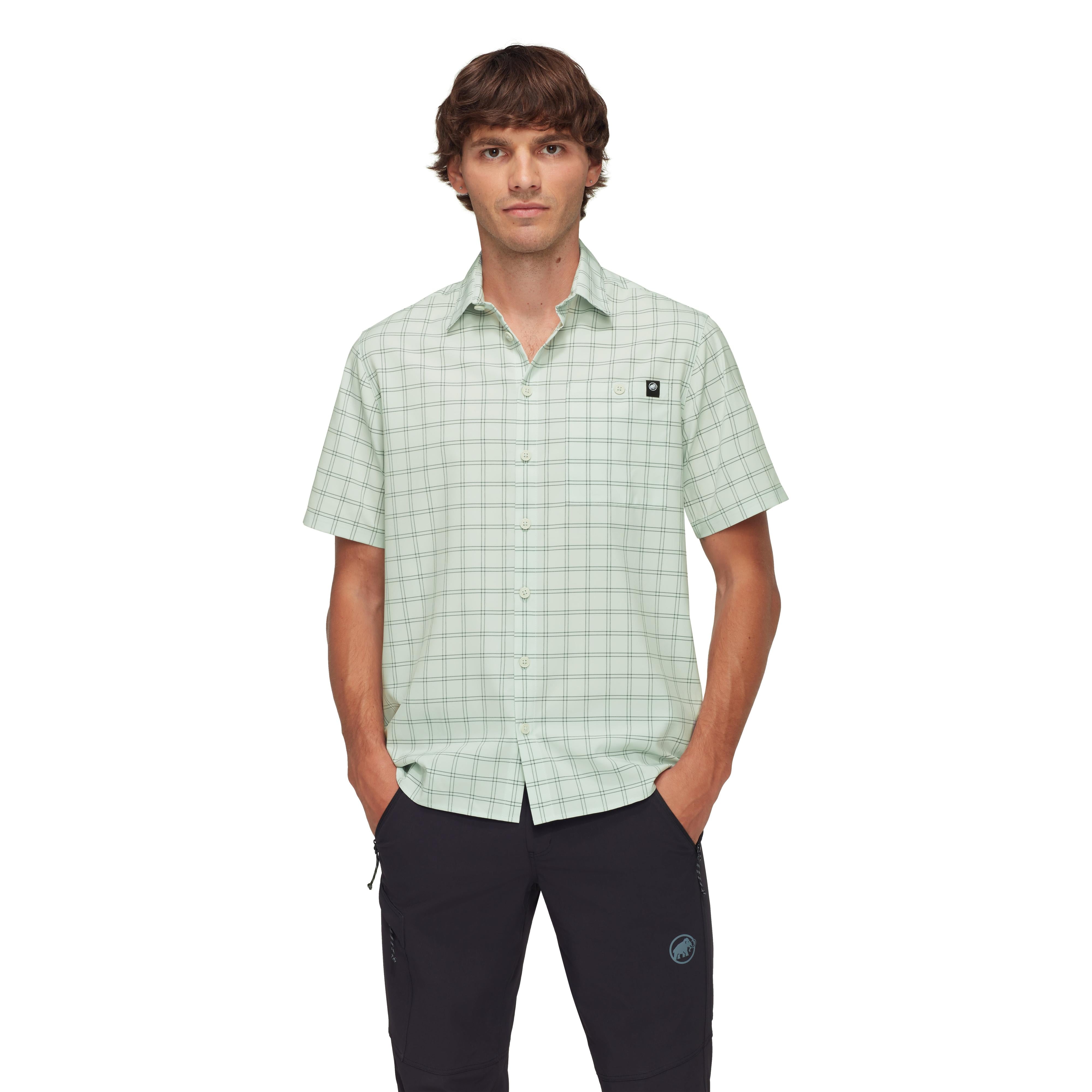 Mammut Men's Lenni Shirt-Silver Sage-Strata-Killington Sports