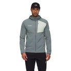 Mammut Men's Madris Light ML Hooded Jacket-Strata/Silver Sage-Killington Sports