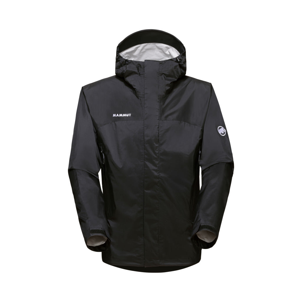 Mammut Men's Microlayer 2.0 HS Hooded Jacket-Black-Killington Sports