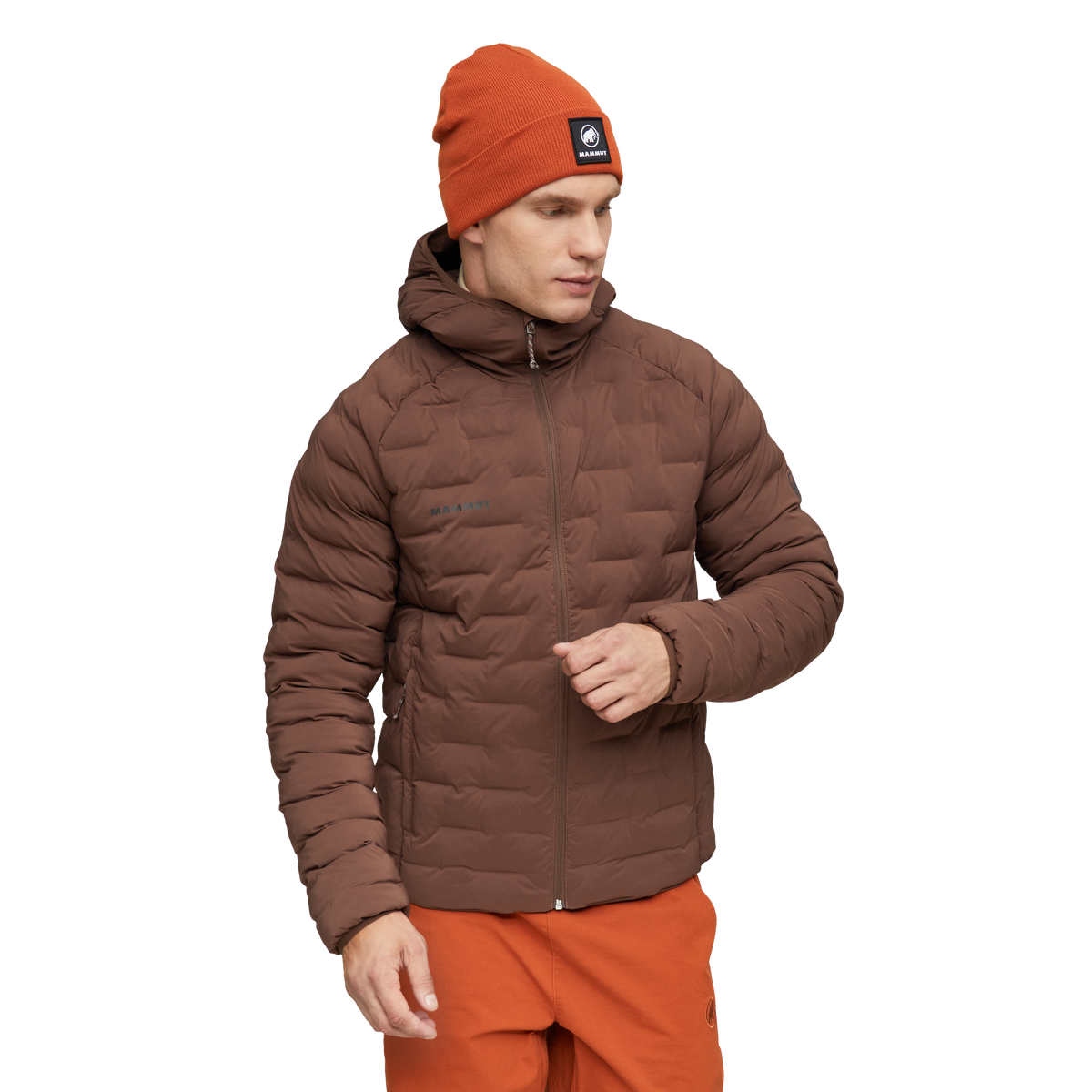Mammut Men's Sender IN Hooded Jacket-Soil-Killington Sports