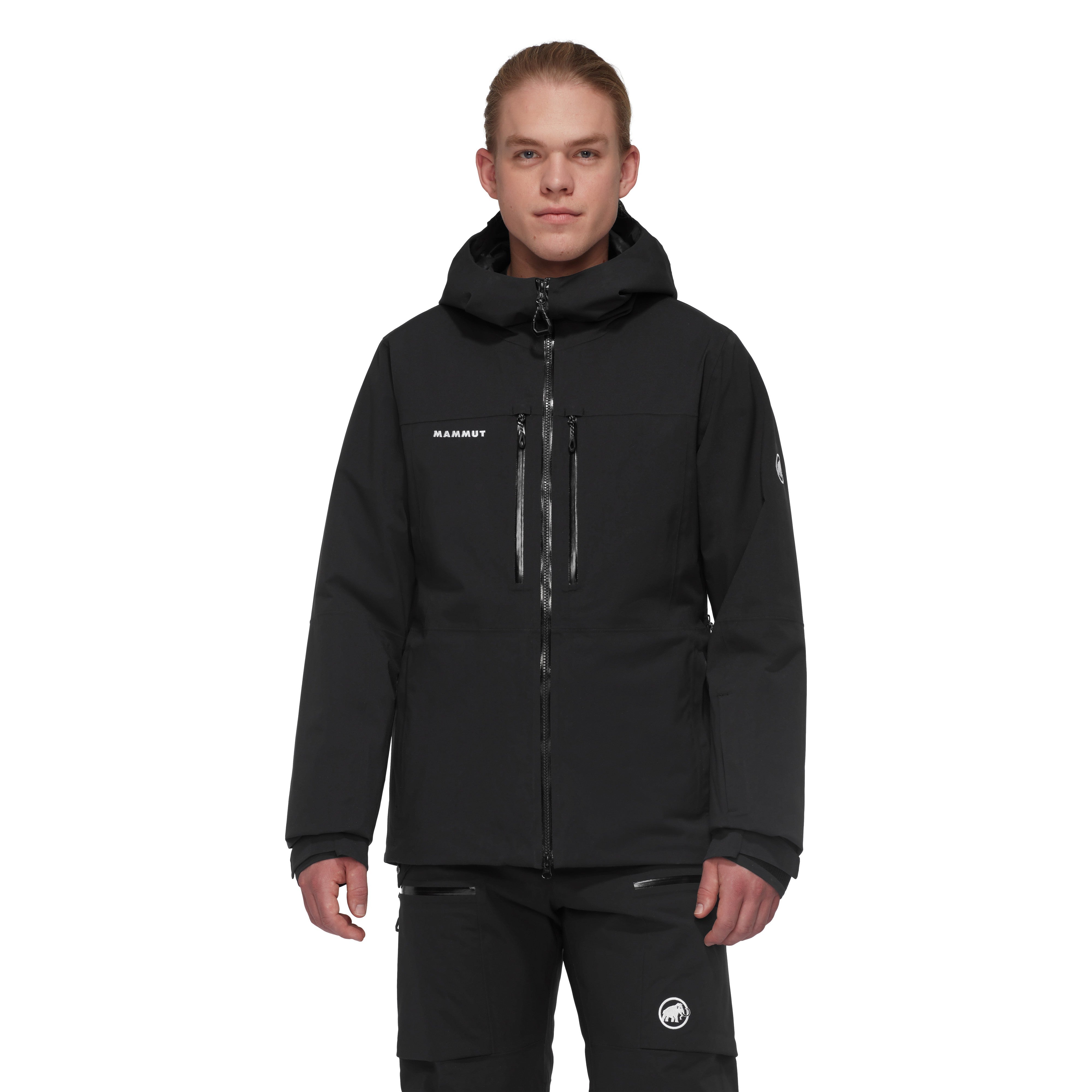 Mammut Men's Stoney HS Thermo Hooded Jacket-Black-Killington Sports